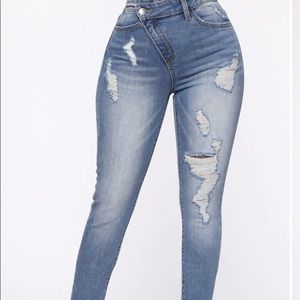 From A Distance Mid Rise Jeans